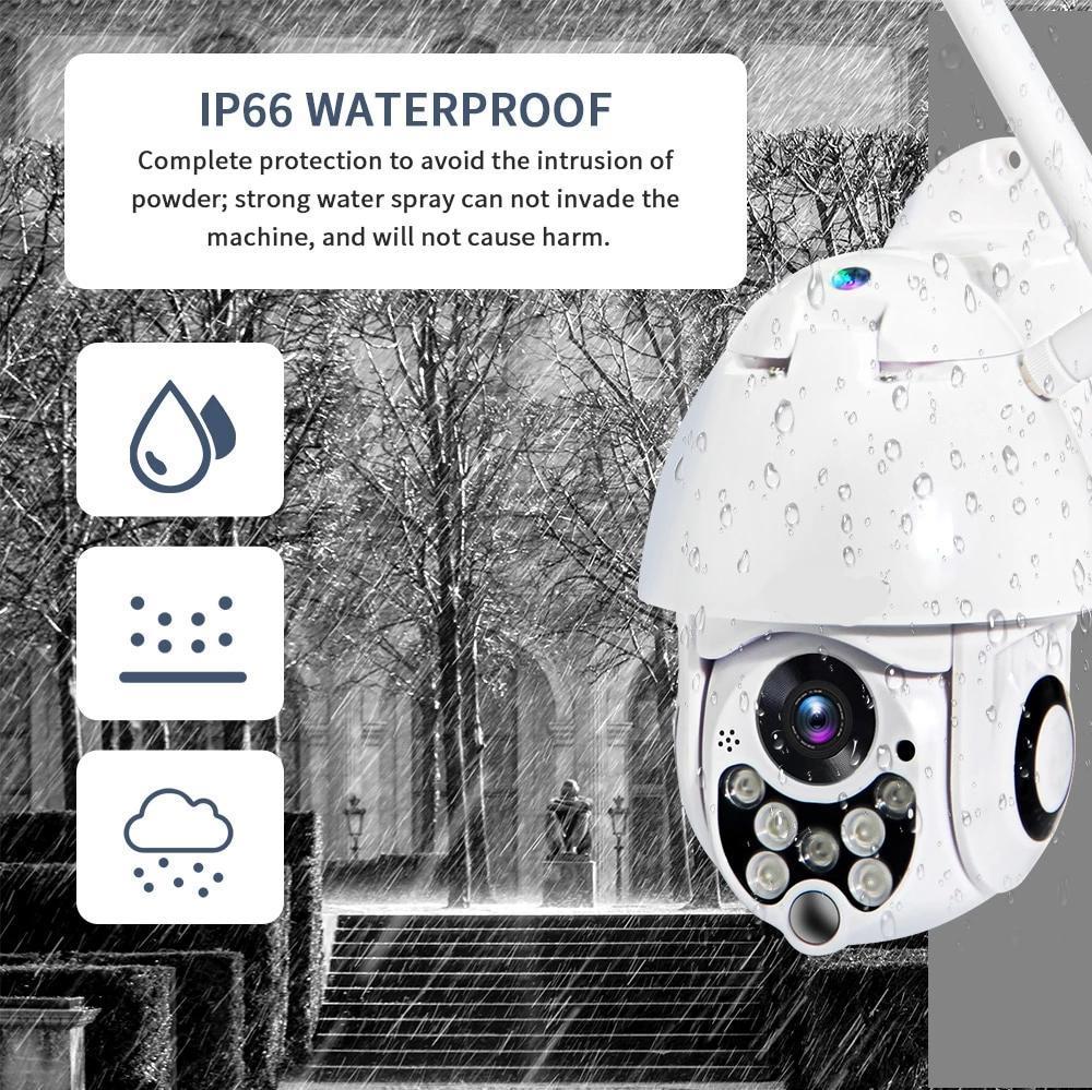 Wireless Outdoor IP Security Camera with Night Vision - JETHNICO