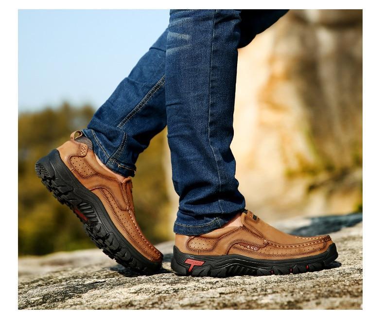 Stylish Men Comfortable Shoes -Non-Slip Hiking Shoes - JETHNICO