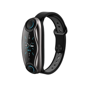 2 in 1 Fitness Bracelet With Wireless Bluetooth Headphone - JETHNICO