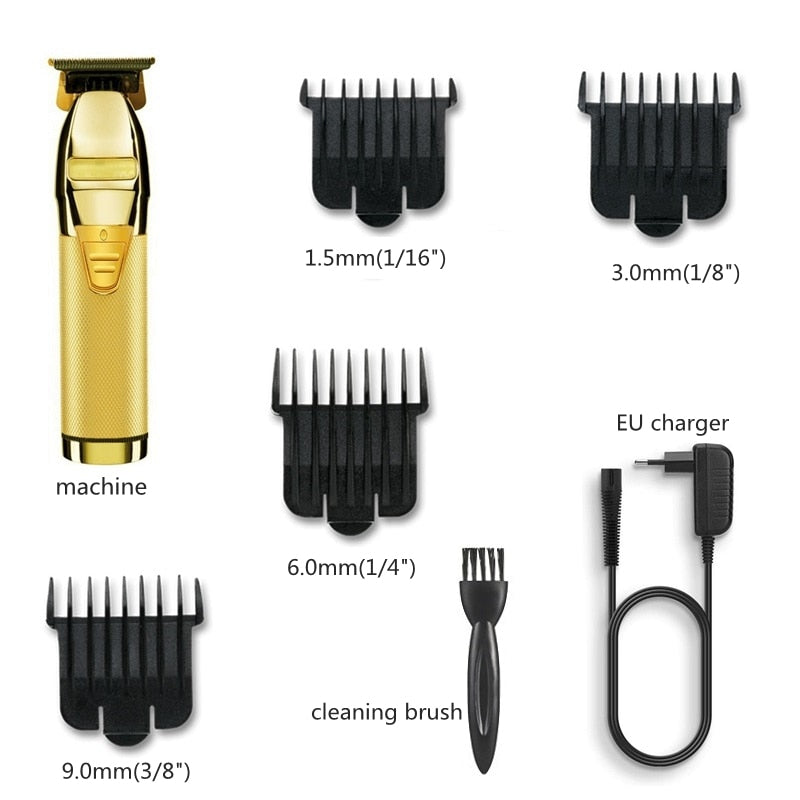 2020 New Cordless Zero Gapped Trimmer Hair Clipper Machine