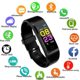 Fitness Pal Smartwatch Fitness Heart Rate Monitor - JETHNICO