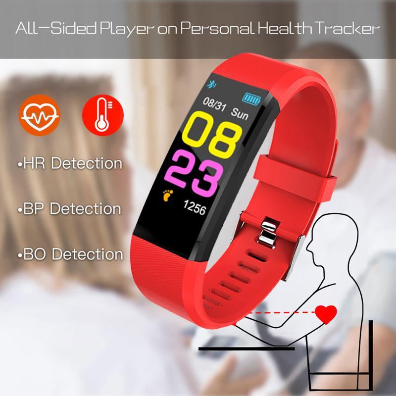 Fitness Pal Smartwatch Fitness Heart Rate Monitor - JETHNICO